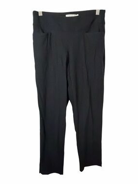 Lady Hagen Black Straight-Leg Golf Pants
